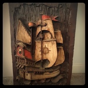 Mid century modern 3D wall art